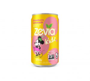 zevia kidz strawberry lemonade zero calorie soda